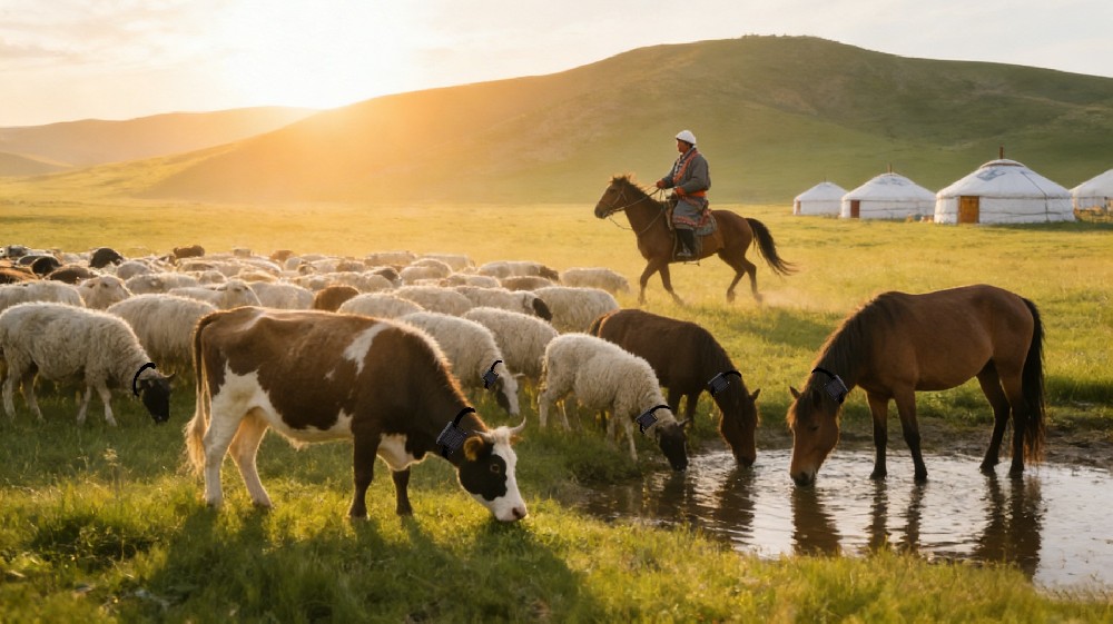 牧区信号差、无电源，如何实现牲畜长期定位？这个太阳能方案已验证可行（BD-CM113）